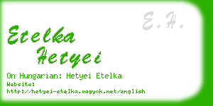 etelka hetyei business card